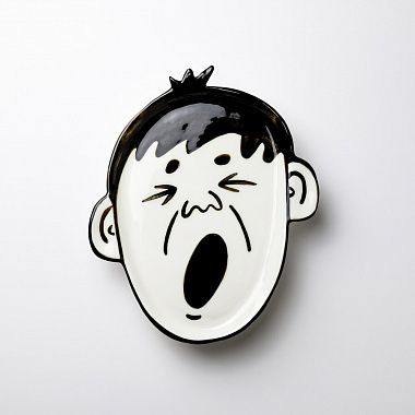 картинка Тарелка Мальчишка, 22х18 см от магазина Одежда+