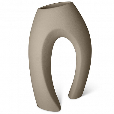 картинка Ваза Abbraccio, 35 см, серо-коричневая от магазина Одежда+