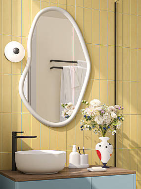 картинка Набор аксессуаров для ванной Slim, белый, 4 предм. от магазина Одежда+