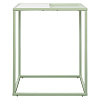 Изображение товара Столик кофейный Mayen, 45х45 см, белый/зеленый