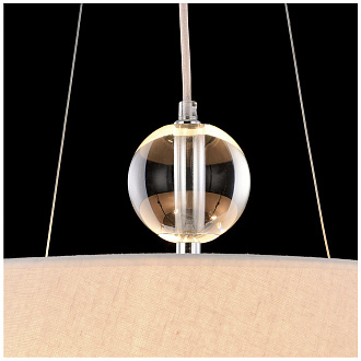 Изображение товара Светильник подвесной Modern, Bergamo, 3 лампы, бежевый