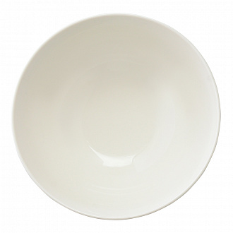 Изображение товара Набор из двух салатников белого цвета с фактурным рисунком из коллекции Essential, 16см