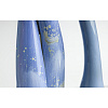 Изображение товара Ваза Вдвоем, 45 см, синяя/серая