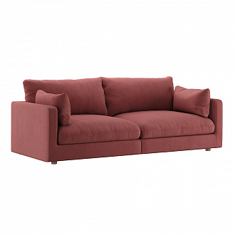 Диван прямой Mono, 180x105х85 см, красный