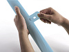 Изображение товара Коврик для теста с мерными делениями Roll-up, 38х58 см, голубой