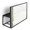 Изображение товара Зеркало-органайзер Cubiko, 20,3x10,6x32 см, черное