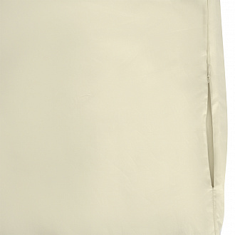 Изображение товара Комплект постельного белья из сатина серо-бежевого цвета с брашинг-эффектом из коллекции Essential
