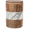 Изображение товара Банка для сыпучих продуктов Wood&Marble, Ø11,5х17 см, 1,1 л