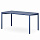 Стол обеденный Saga, 75х150 см, синий