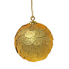 Изображение товара Шар новогодний декоративный Paper ball, золотой