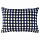 Чехол на подушку из хлопка Polka dots темно-синего цвета из коллекции Essential, 40x60 см