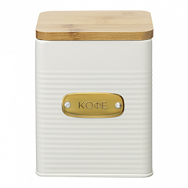 картинка Банка для хранения кофе Irmel, 1,7 л, молочная от магазина Одежда+