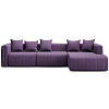 Изображение товара Диван угловой Bardi, 280х160х88 см, фиолетовый