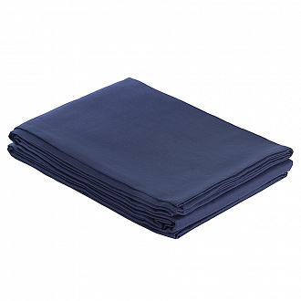 Изображение товара Скатерть из хлопка темно-синего цвета из коллекции Essential, 170х250 см