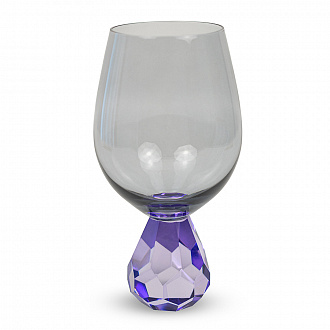Бокал для вина Anversa, серый/фиолетовый