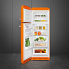 Изображение товара Холодильник двухдверный Smeg FAB30LOR5, левосторонний, оранжевый
