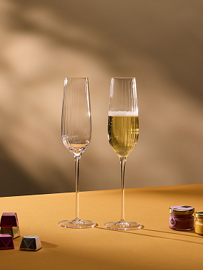 картинка Набор бокалов для шампанского Alice, 200 мл, 4 шт. от магазина Одежда+