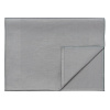 Изображение товара Дорожка на стол жаккардовая серого цвета из хлопка с вышивкой из коллекции Essential, 53х150 см
