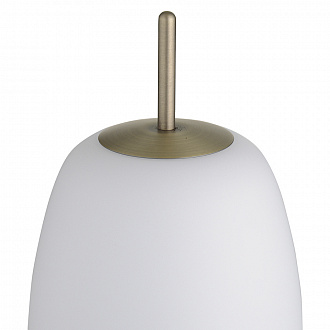 Изображение товара Лампа настольная Silk, 53хØ20 см, белое опаловое стекло