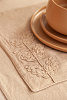 Изображение товара Салфетка под приборы Desert leaf из коллекции Essential, 33х48 см