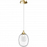 Светильник подвесной Modern, Aura, 1 лампа, Ø19х30,5 см, латунь