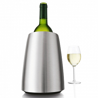 Изображение товара Ведерко для охлаждения вина VacuVin «Элегант», серебристое