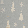 Изображение товара Плед из хлопка с новогодним рисунком Christmas tree из коллекции New Year Essential, 130х180 см