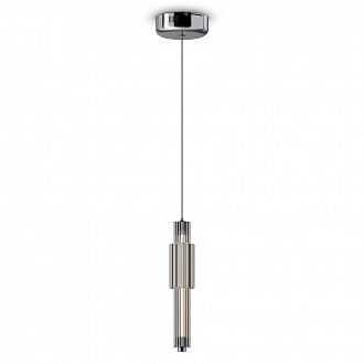 Изображение товара Светильник подвесной Modern, Verticale, 1 лампа, Ø12х30,5 см, хром
