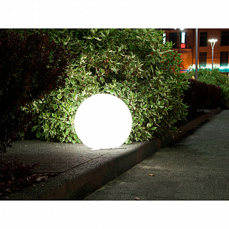 Изображение товара Светильник ландшафтный с креплением на бетонное основание Sphere_G Stone, Ø48,5х46 см, LED, 3000K