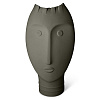 Изображение товара Ваза Moai, 33 см, темно-серая