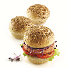 Изображение товара Форма силиконовая для приготовления булочек и пирожных Burger Bread, 20х30 см
