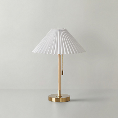 картинка Светильник настольный Modern, Kinsley, Ø35х48 см, белый от магазина Одежда+