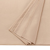 Изображение товара Скатерть жаккардовая бежевого цвета из хлопка с вышивкой из коллекции Essential, 180х180 см