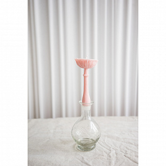 Изображение товара Свеча ароматическая Гриб Мухомор 2, 12 см, светло-розовая