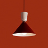 Изображение товара Светильник подвесной Still, Æ20х19,2 см, бордовый/кремовый