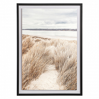 Изображение товара Панно декоративное Sand с черной рамой, 50х70 см