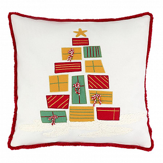 Чехол на подушку Gifts season из коллекции New Year Essential, 45х45 см