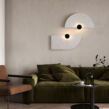 картинка Светильник настенный LED, Felt, 23,5х45,5 см, черный от магазина Одежда+