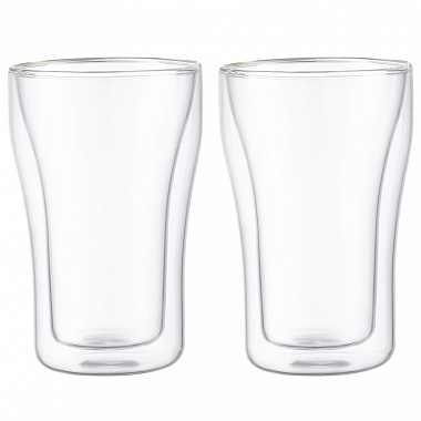 картинка Набор из двух стеклянных стаканов, 350 мл от магазина Одежда+