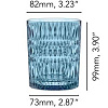Изображение товара Набор стаканов Ethno, 304 мл, 2 шт., голубой