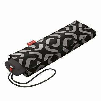 Изображение товара Зонт механический Pocket mini signature black