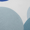 Изображение товара Подушка декоративная из хлопка синего цвета с авторским принтом из коллекции Freak Fruit, 30х50 см