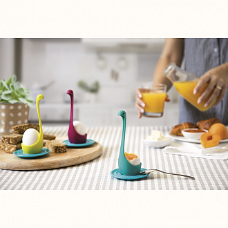 Изображение товара Держатель для яйца Ototo, Miss Nessie, фиолетовый