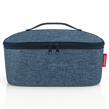 Термосумка Coolerbag M pocket twist blue, анонс элемента