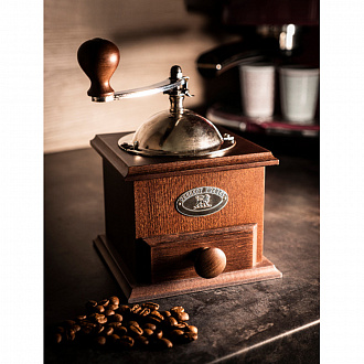 Изображение товара Мельница для кофе Peugeot, Nostalgie, 21 см, орех