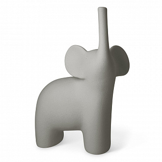 Фигура декоративная Elefante, 18х11х28 см, серая