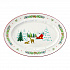 Блюдо сервировочное Nordic winter из коллекции New Year Essential, 34,6х24 см