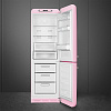 Изображение товара Холодильник двухдверный Smeg FAB32RPK5 No-frost, правосторонний, розовый