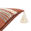 Изображение товара Подушка декоративная с вышивкой Braids из коллекции Ethnic, 30х45 см