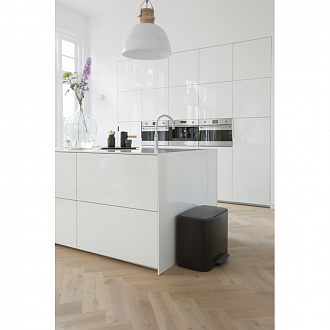 Изображение товара Бак для мусора Brabantia, Bo, 3х11 л, черный матовый